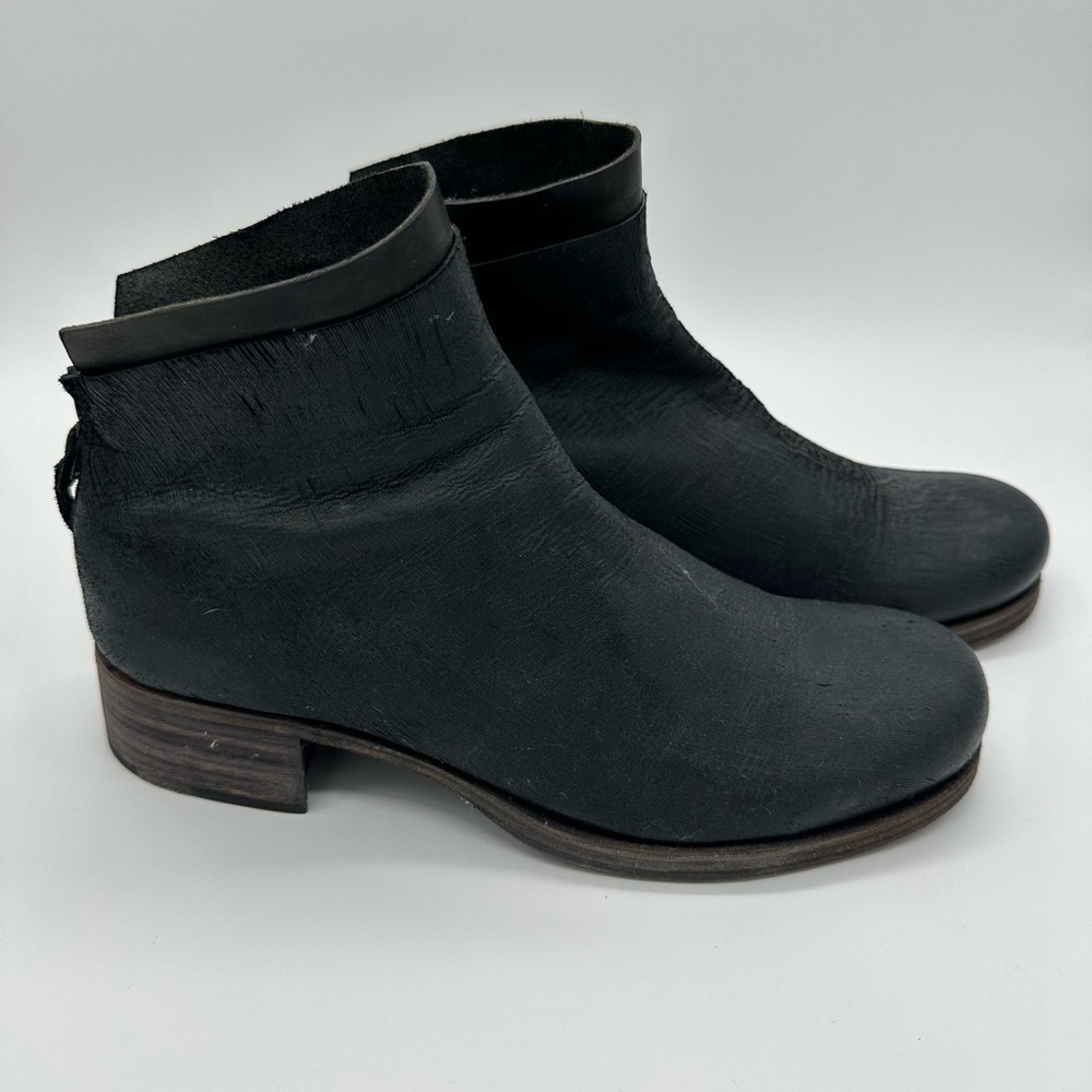 Elegant Handmade in Italy Leather Ankle Booties